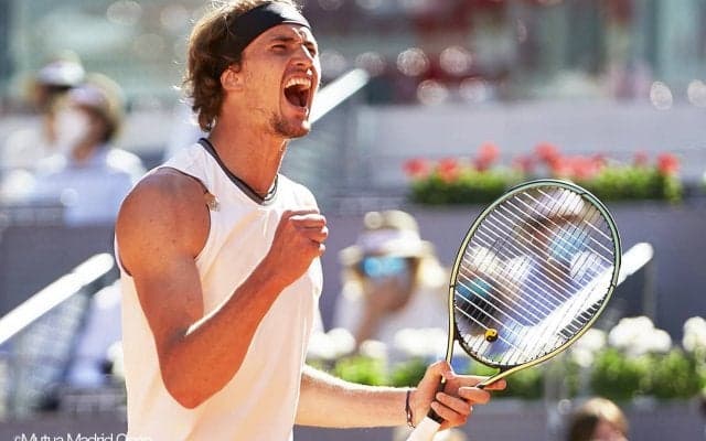 ナダル敗れる!!　ズベレフがストレート勝利で準決勝進出を決める[マドリード・オープン]