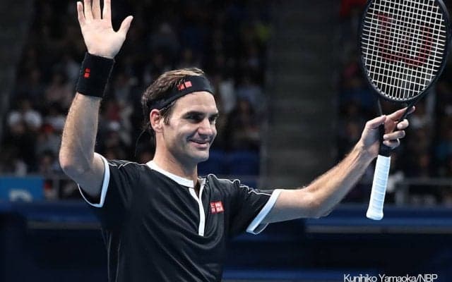 フェデラーが人気キャラクターと絵本で夢の共演、「グロービと会うという夢が実現しました」