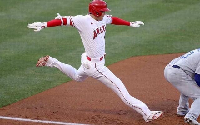 【MLB】大谷翔平、凡打で叩き出した驚きの数値　“秒速30フィート”に米記者「とても速い！」