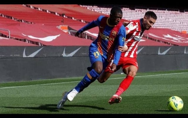 デンベレ 昨季より好成績も主役から脇役に...6試合連続で先発落ち