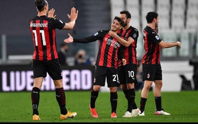 ユーベに敵地で3発完勝のミランが3位浮上、ユーベはCL圏外の5位転落《セリエA》