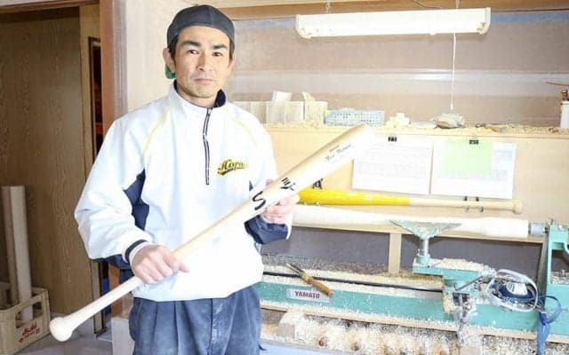 夢は元ハム田中賢介氏も認めた“北海道産”　指導者も兼務する唯一無二のバット職人