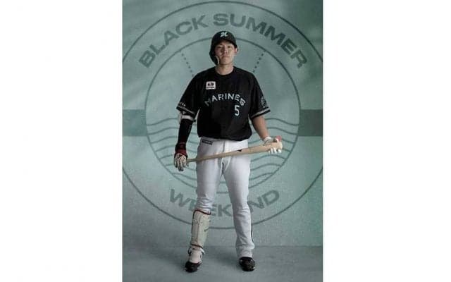 ロッテがミントグリーン×黒ユニ発表　7～8月の9戦で「BLACK SUMMER WEEKEND」開催