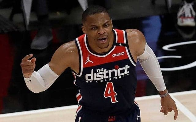 ウェストブルック、182回目トリプルダブルでNBA新記録　八村20得点もウィザーズ惜敗