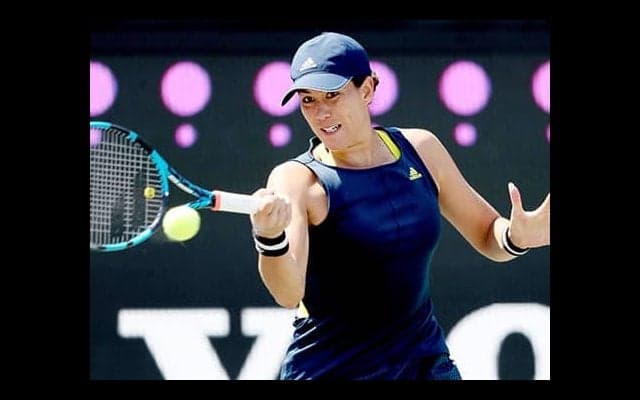 元女王ムグルサ 初戦は快勝