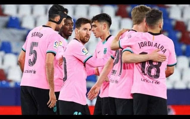 バルサ リーガ制覇が遠のく...レバンテに勝ち切れず3-3で終了