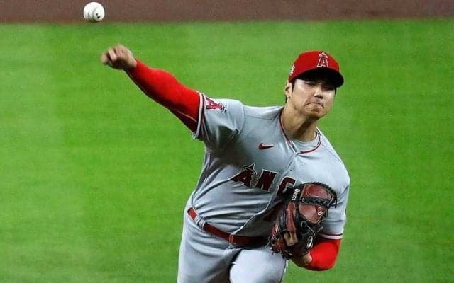 大谷翔平、MVP男が思わずのけ反るフロントドアスライダーにMLB称賛「エグい投球」