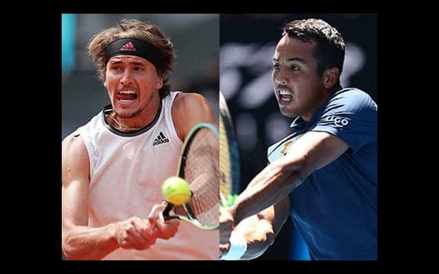  【速報中】ズベレフvsデリエン 