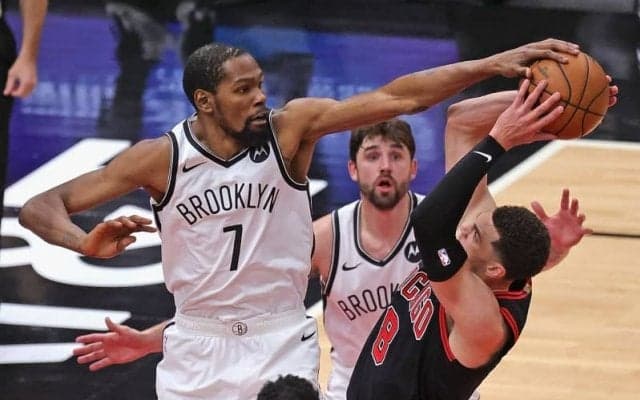 デュラントら8選手が2ケタ得点と層の厚さを見せたネッツ、敵地でブルズを破る