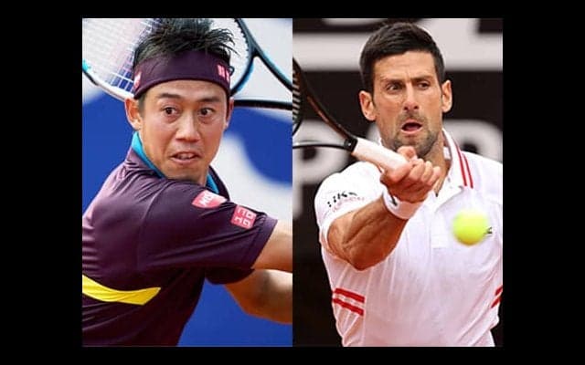 錦織とジョコ 次戦に向け練習