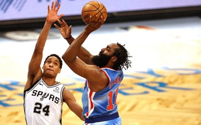 ネッツがスパーズに快勝…1カ月ぶり復帰のハーデン含む8選手が2ケタ得点