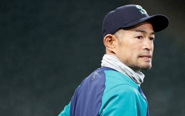 【MLB】イチロー氏が満面の笑み　同僚左腕との2ショットに米ファン歓喜「本物だ」「最高の2人」
