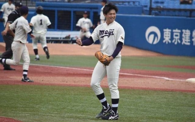 竹田祐の粘投に上田希由翔ら攻撃陣が援護！15安打の明大が逆転勝利【5/15 春季東京六大学野球 早稲田大学vs明治大学】