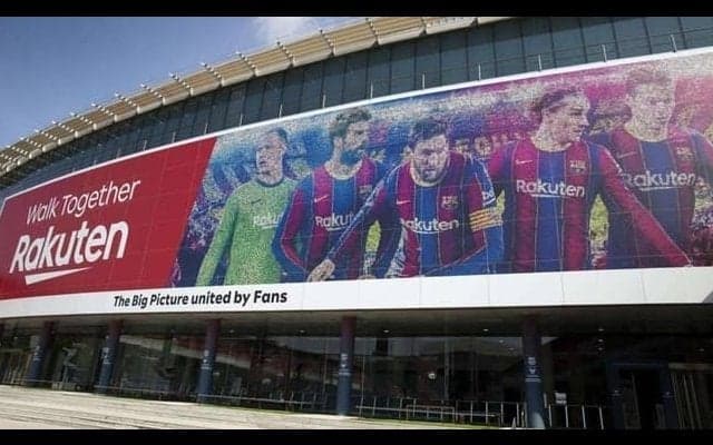 メインスポンサーを探すバルサ 楽天との契約は2022年まで