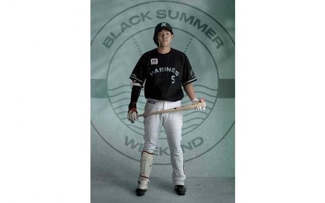 首位争うロッテが「BLACK SUMMERユニ」付きチケット販売　対象は7月9日の日本ハム戦