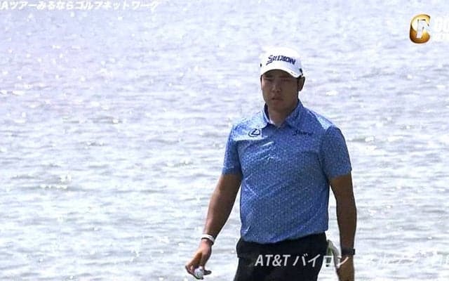 【動画】松山英樹、上がり4ホールで3つ伸ばす！
