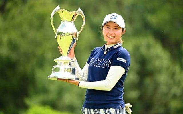 大里桃子が「パットイップス」克服の2勝目　30cmも入らず苦悩「回復して再発して…」