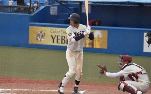 打撃絶好調の陶山勇軌が逆転2ラン含む3打点の活躍！明大は優勝の可能性を残す【5/16 春季東京六大学野球 明治大学vs早稲田大学】