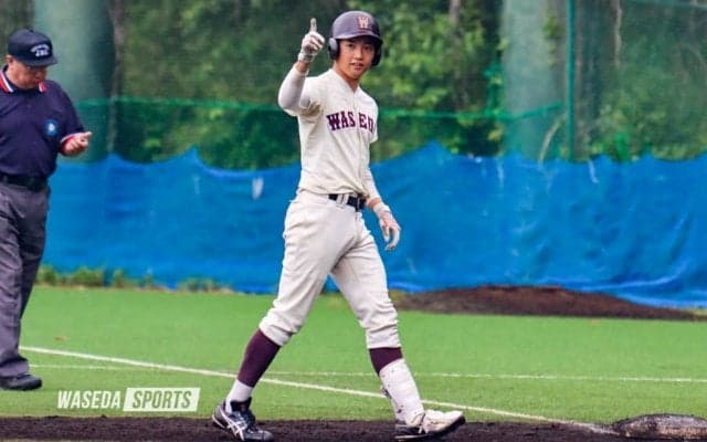 ２本の本塁打が飛び出し、鮮やかな逆転勝利！／明大２回戦