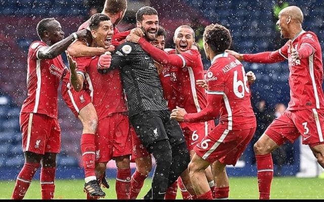 守護神アリソンがドンピシャヘッドで劇的ラストプレー弾!　リバプールが驚異の粘りでトップ4に望み繋ぐ逆転勝利《プレミアリーグ》