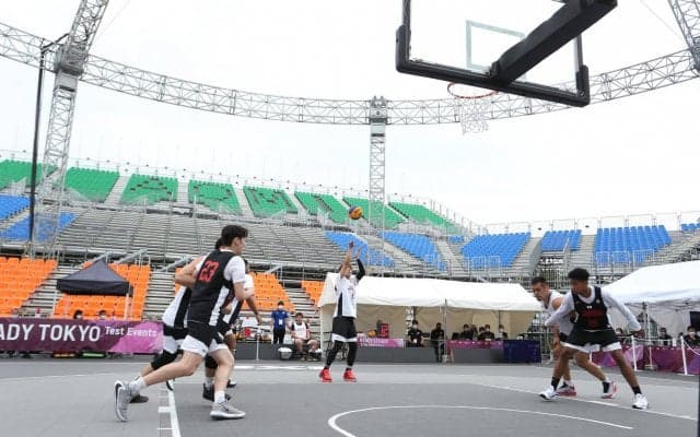 3x3バスケの東京2020テストイベント『READY STEADY TOKYO』