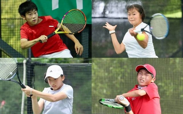 「2021 DUNLOP CUP全国選抜ジュニア」14歳以下は男子・安藤雄哉、女子・園部八奏が、12歳以下は男子・櫻井義浩、女子・石井心菜が優勝！