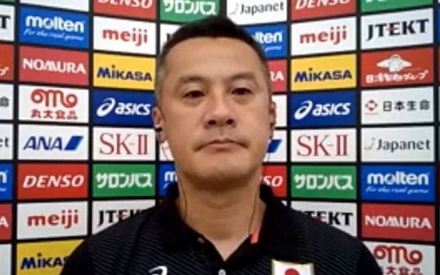 男子日本代表　中垣内祐一監督と石川祐希主将ら3選手が会見