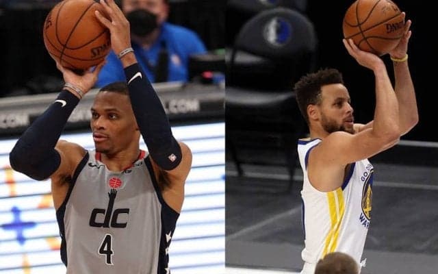 ラッセル・ウェストブルックとステフィン・カリーが5月の月間最優秀選手賞に選出！