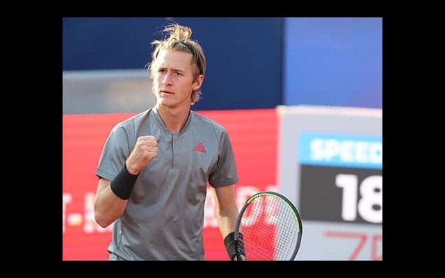 コルダ 今季クレーで初白星