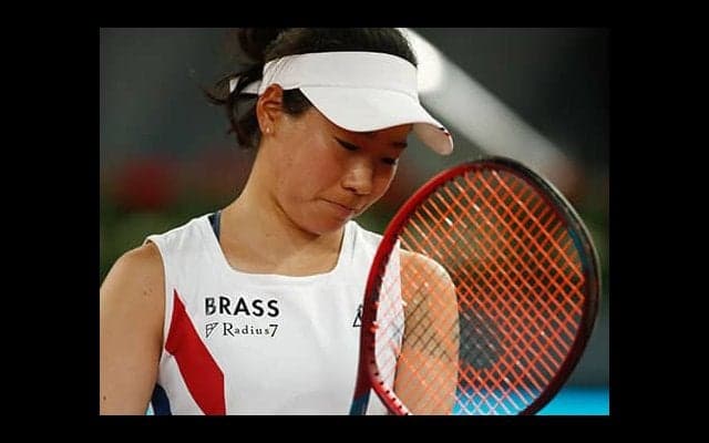 日比野 今季7度目の初戦敗退