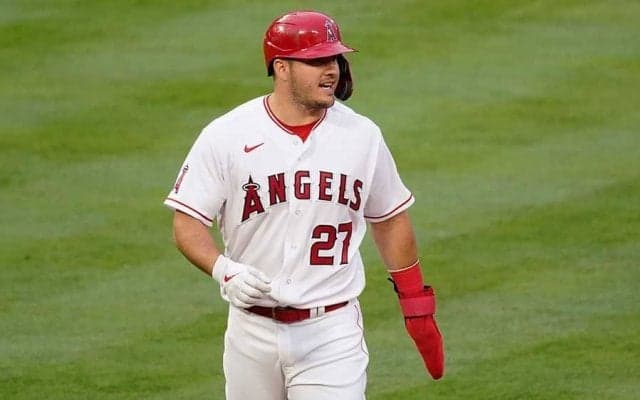 【MLB】現役最強トラウト、右ふくらはぎの張りで戦線離脱　復帰まで6～8週間