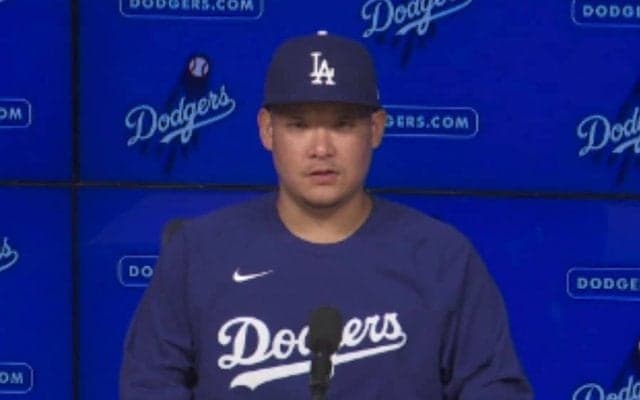 【MLB】筒香嘉智「自分のいい時のスイングに戻そうと」　ド軍入団会見で“打撃改造”を明かす