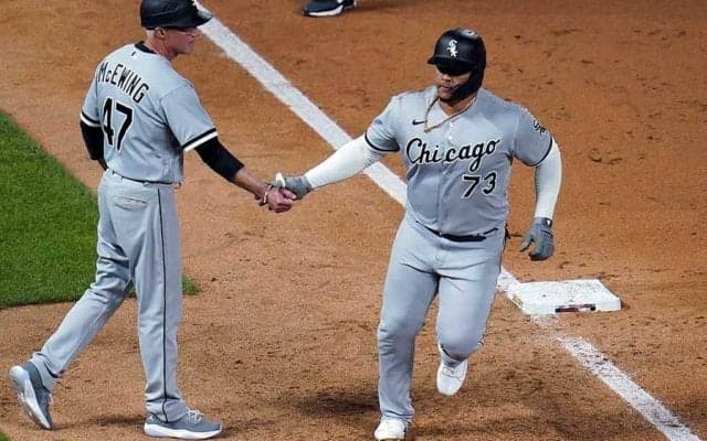 【MLB】76キロ“超遅球”を柵越え　じっくりためた豪快スイングに反響「面白い」「ジョーク」