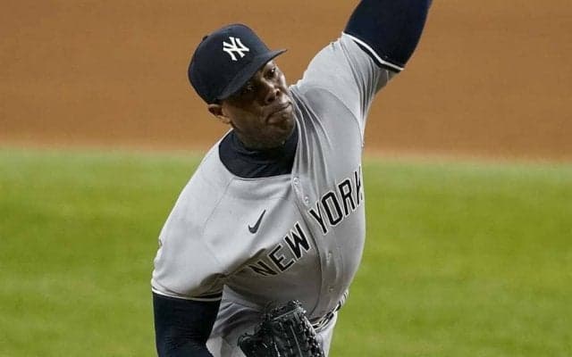 【MLB】人類最速左腕がドヤ顔　“手も足も出ない166km”に米驚愕「絶対打てない」「エグすぎ」