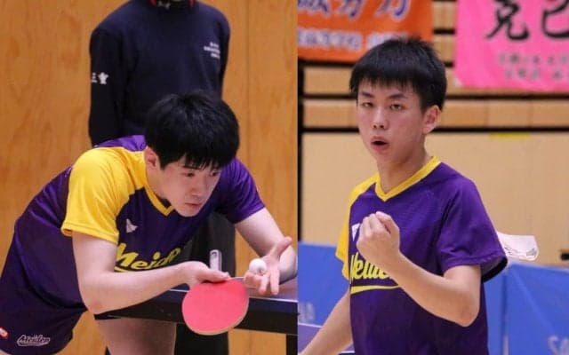 “全日本ジュニア王者ペア”濵田・吉山組が1位通過＜卓球・インターハイ愛知県ダブルス予選＞