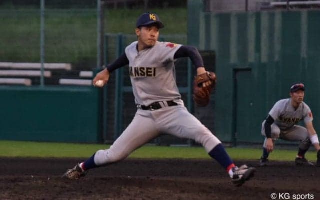 【硬式野球部】同大戦先勝で優勝へ一歩前進