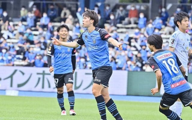 川崎、23戦無敗！(2)1得点・田中碧が吐露した「質の低さにガッカリした」