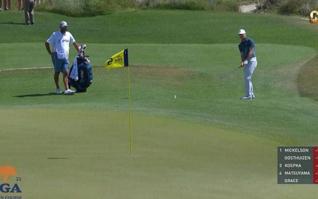 【動画】ムービングサタデーもスーパーショットが続々！ 全米プロ3日目の好プレー集