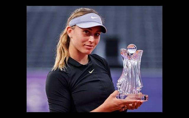 相手棄権でツアー初Vを獲得