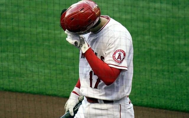 【MLB】大谷翔平、2打席連続で空振り三振　変化球にタイミング合わず、直近3試合で計6三振
