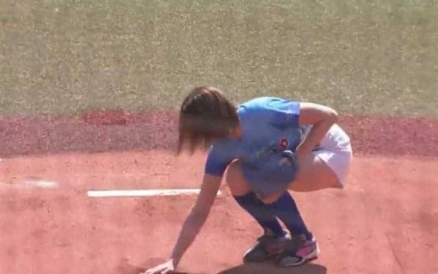 大胆投球の後に見せた“繊細な気遣い”　稲村亜美さんの行動に「好きになったわ」