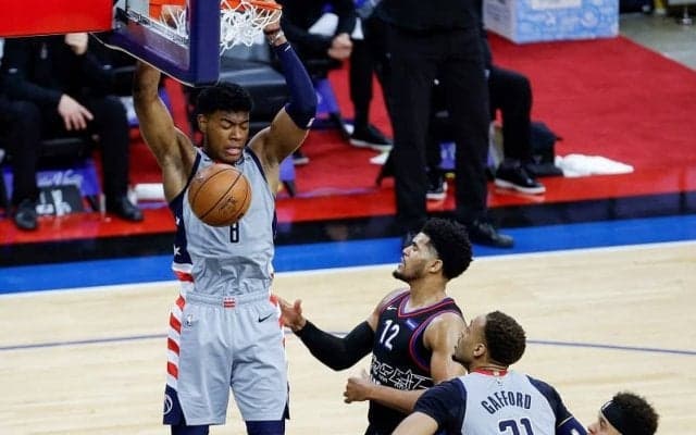 八村塁がプレーオフデビュー戦で12得点！ ウィザーズは粘りを見せるもシクサーズに敗戦