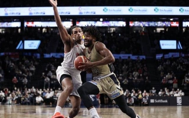 勝負所で琉球を第3戦に導いたエバンス…「沖縄の皆さんに恩返しがしたい」