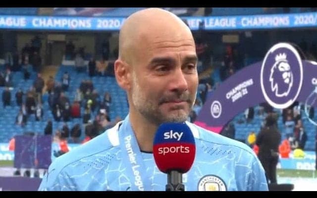 ペップ 今季限りで退団のアグエロに感情隠せず「特別な存在」「代わりはいない」