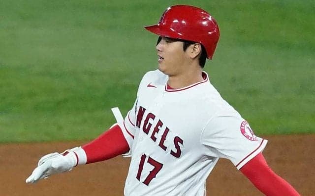 【MLB】大谷翔平が速すぎる　驚愕の“右前二塁打”に米メディアから「カーズ級」との称賛も