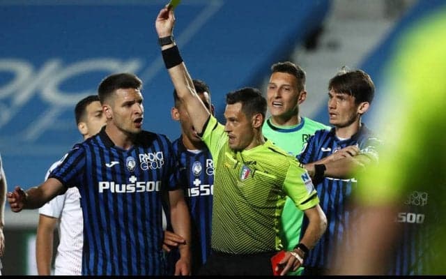 ミラン戦で退場のアタランタMFデ・ルーン、4試合の出場停止