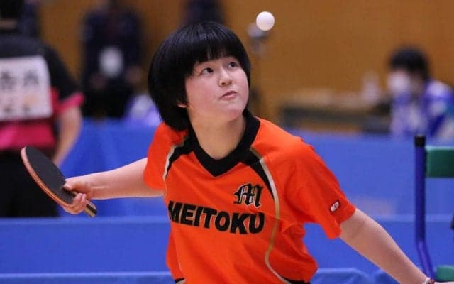 全日本ジュニア3位の明徳義塾・白山亜美、3冠達成＜卓球・インターハイ高知県予選＞