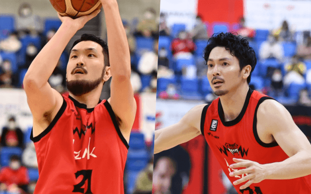 富山グラウジーズ、橋本晃佑と城宝匡史を自由交渉選手リストへ公示