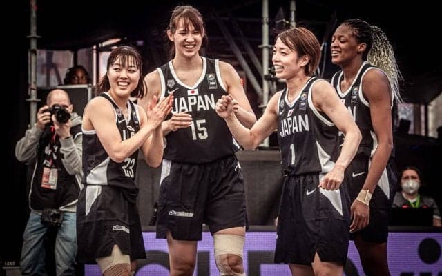 3×3オリンピック予選が開幕、女子日本代表は初日2連勝を飾る