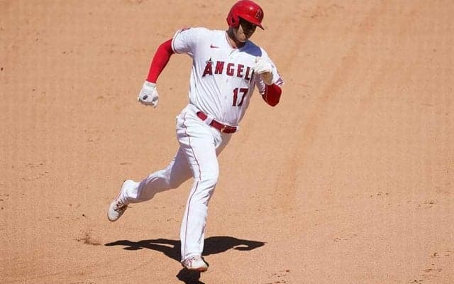 【MLB】大谷翔平が速い　一塁から二塁打＆拙守で快走生還、リーグ5位タイ34得点
